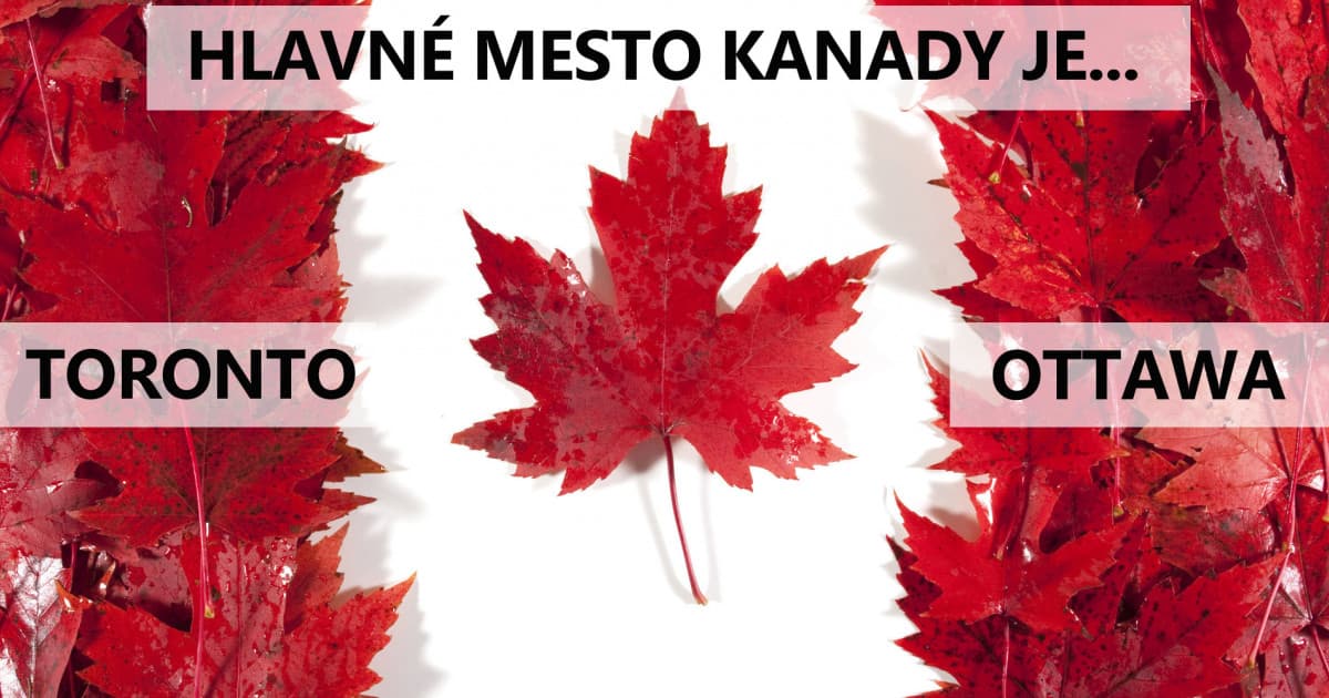 Vraj iba 1 z 50 ľudí pozná hlavné mestá všetkých týchto 15 krajín. Ako si na tom ty?