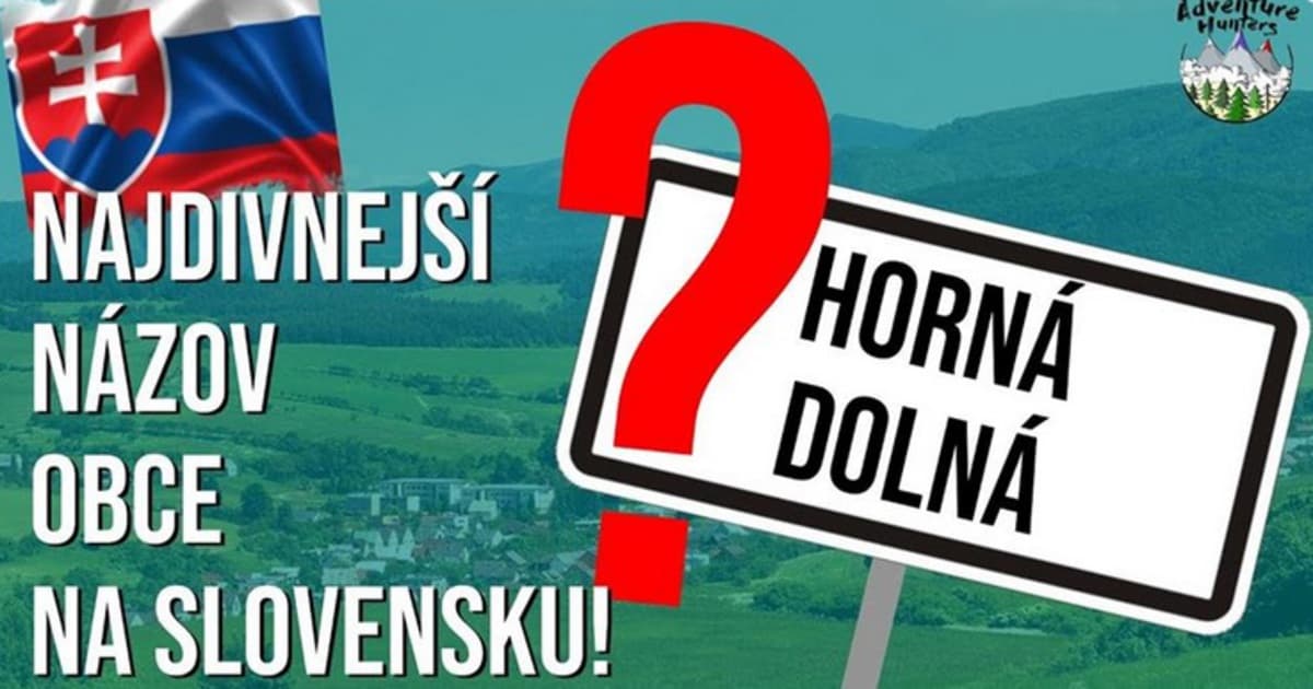 VIDEO: 10 najdivnejších názvov obcí na Slovensku