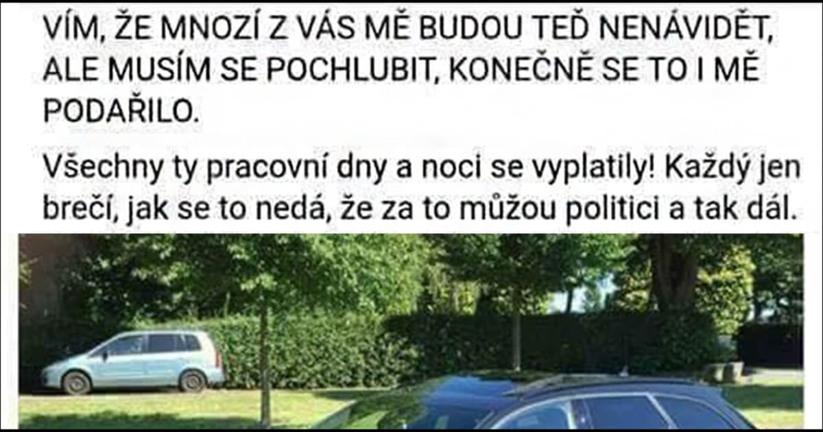 Napísal motivačný status. Keď ho prečítaš dokonca, výborne sa pobavíš!