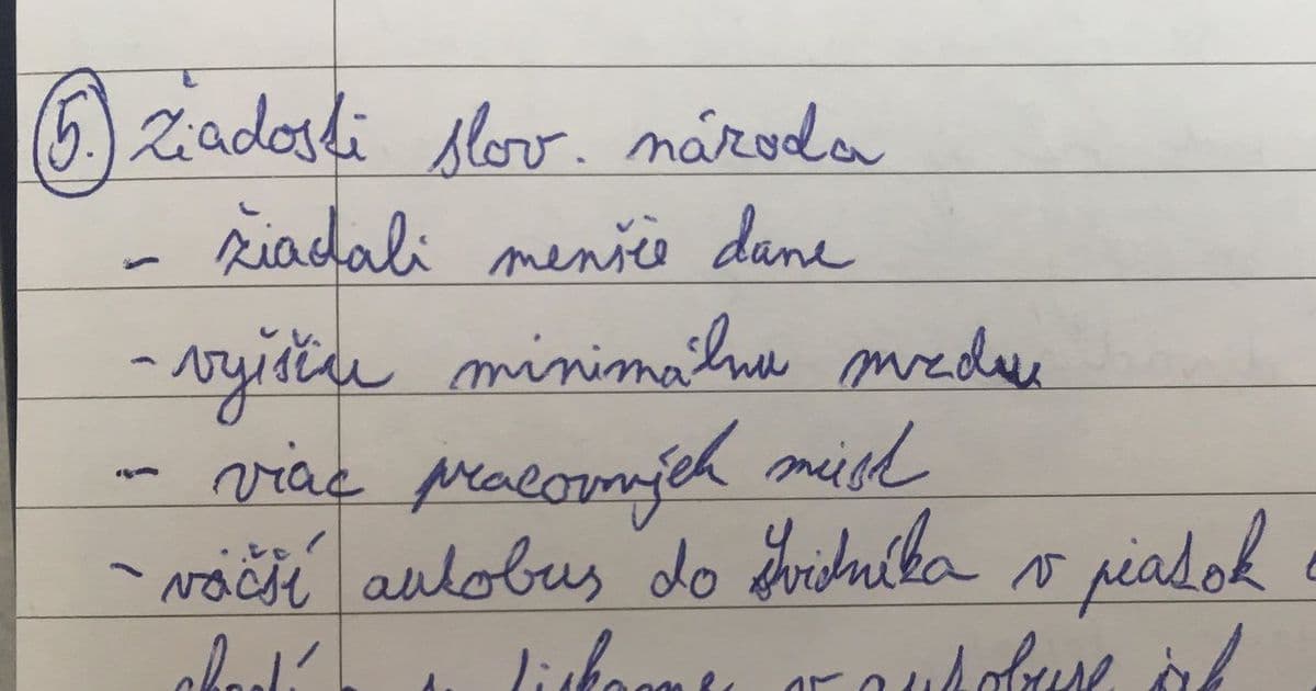 Zuzka posiela hlody svojich študentov z Bardejova