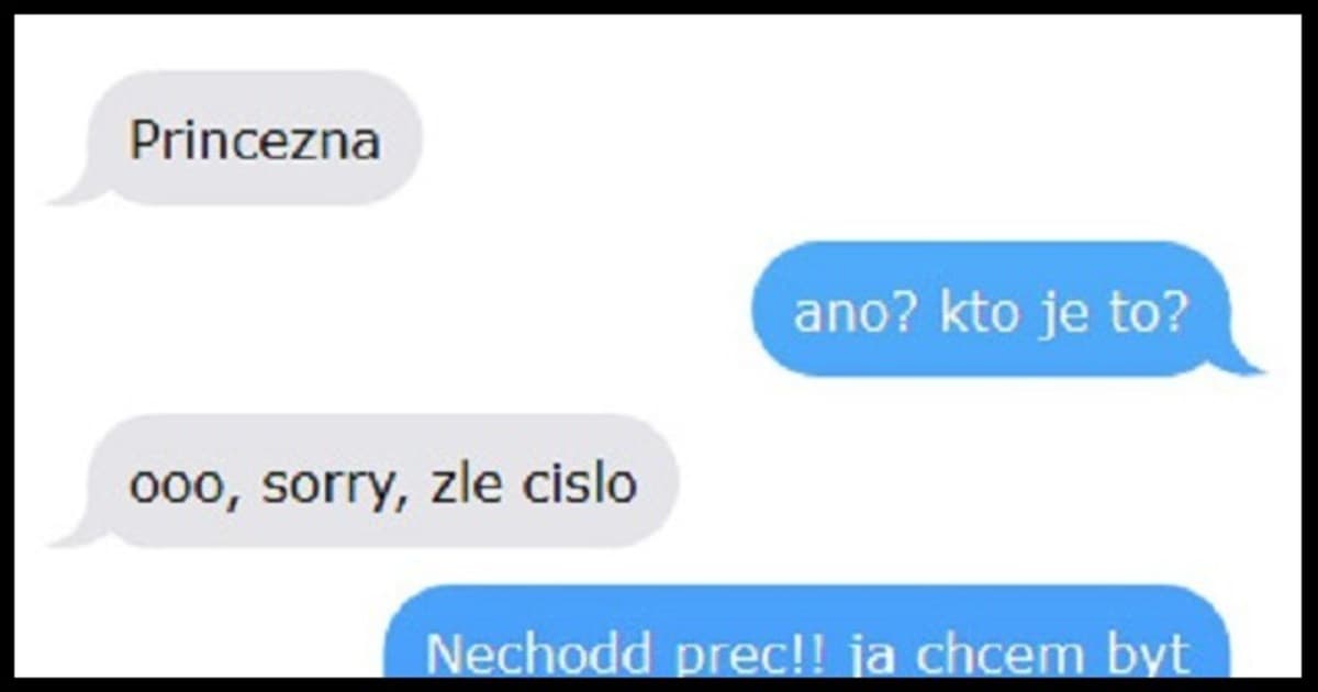 FunSMS: Keď ti niekto omylom napíše, no tebe to stačí