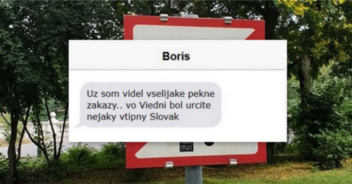 FunFOTO: Vo Viedni niekto prerobil tabuľu. Myslíš, že to bol Slovák?