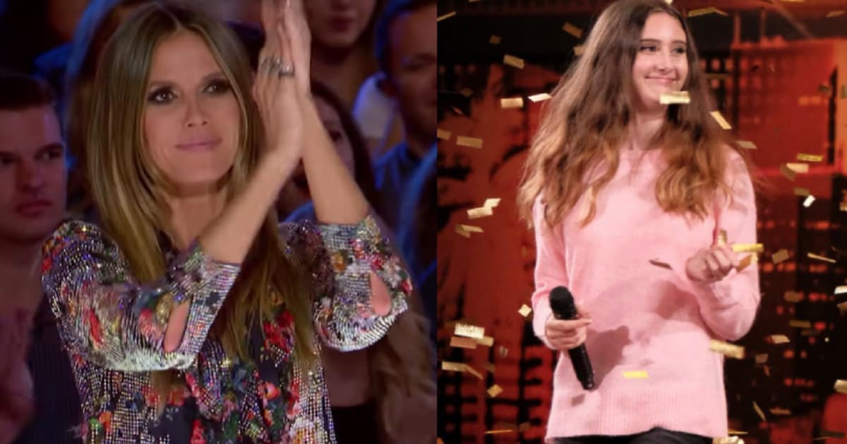 15-ročné dievča sa postaralo o jedno z najlepších vystúpení! Heidi Klum nedokázala skryť nadšenie