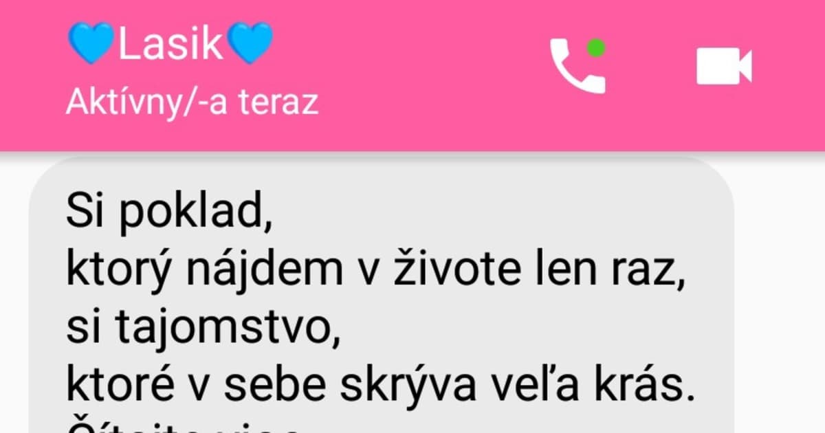 Poslucháčka Janka: „Takto mi môj chlap vyznáva lásku“