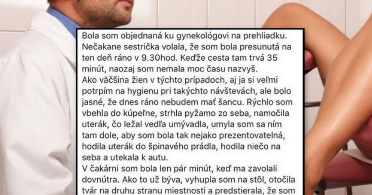 Bola u gynekológa, ktorý ju prekvapil svojim vyhlásením!
