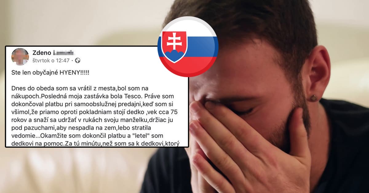 Zdeno zažil v supermarkete niečo ohavné! Slovákom odkazuje: „Ste obyčajné HYENY!“
