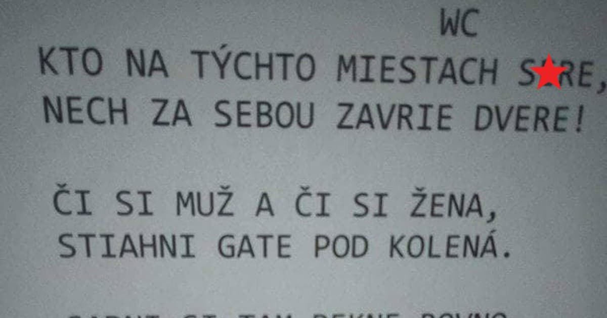 Poslucháč Andrej našiel ten najkreatívnejší záchodový odkaz. Kto si ho prečíta, ten vie..