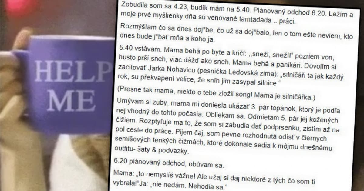 Bežné ráno poslucháčky Lucky. Aké sú jej prvé myšlienky, keď sa zobudí?