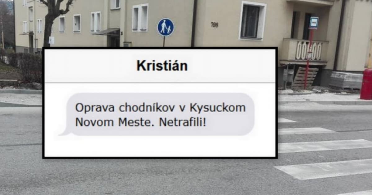 FunFOTO: Nový priechod pre chodcov na slovenský spôsob