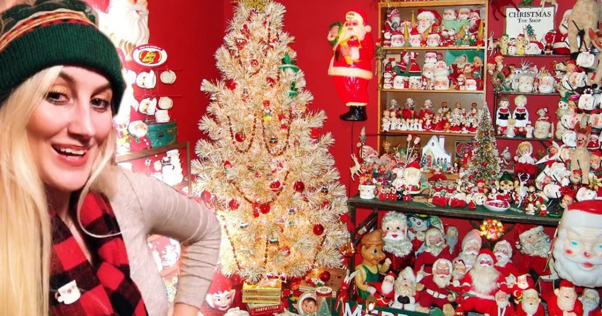 VIDEO: Táto žena je posadnutá Vianocami. Vo svojej izbe má 1200 ozdôb