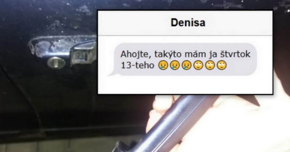 FunFOTO: Keď máš zlý deň, pozri si rannú nehodu poslucháčky Denisy