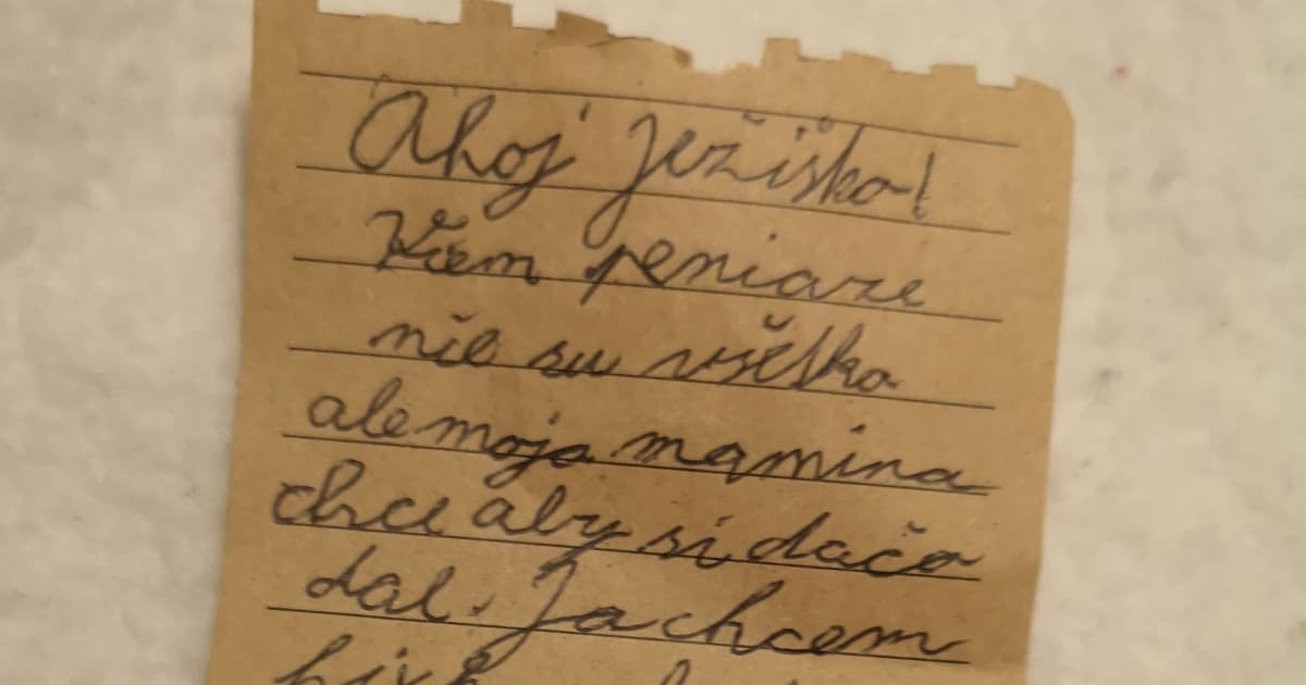Ježiškovi napísala pekný list. Avšak, na záver má nečakanú prosbu!