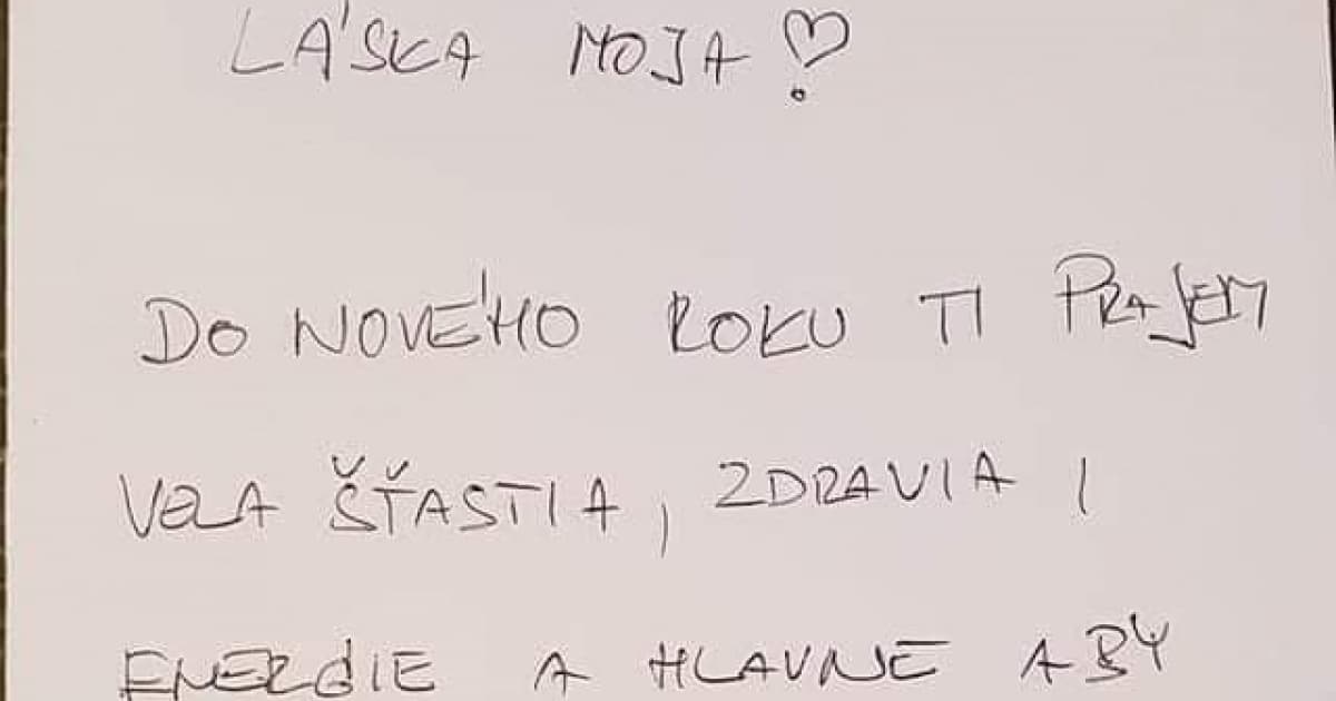 Denisa dostala od muža novoročné želanie. Nevie či sa má tešiť alebo plakať!