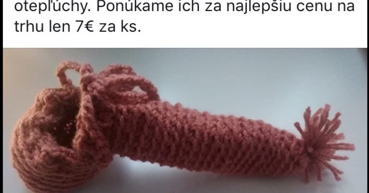 Slovenka Rebeca myslí aj na mužnejšie polovičky. Štrikuje im OTEPĽÚCHY!