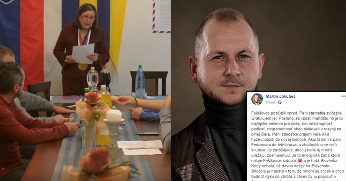 K Fekišovciam mal potrebu sa vyjadriť aj Jakubec. Možno ťa prekvapí, na koho stranu sa postavil