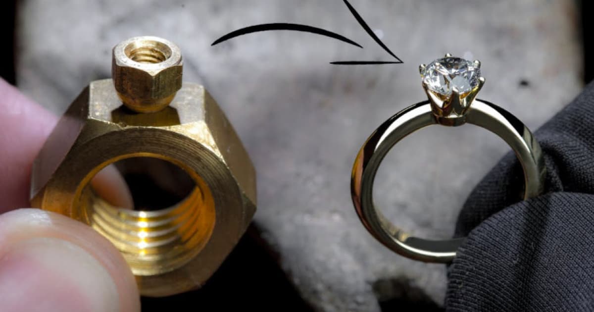 Z obyčajnej matice vyrobil neskutočný prsteň. VIDEO, ktoré má milióny videní!