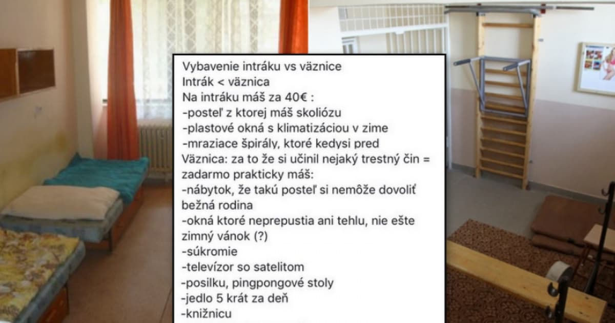 Slovenský študent spísal základné rozdiely medzi intrákom a väznicou