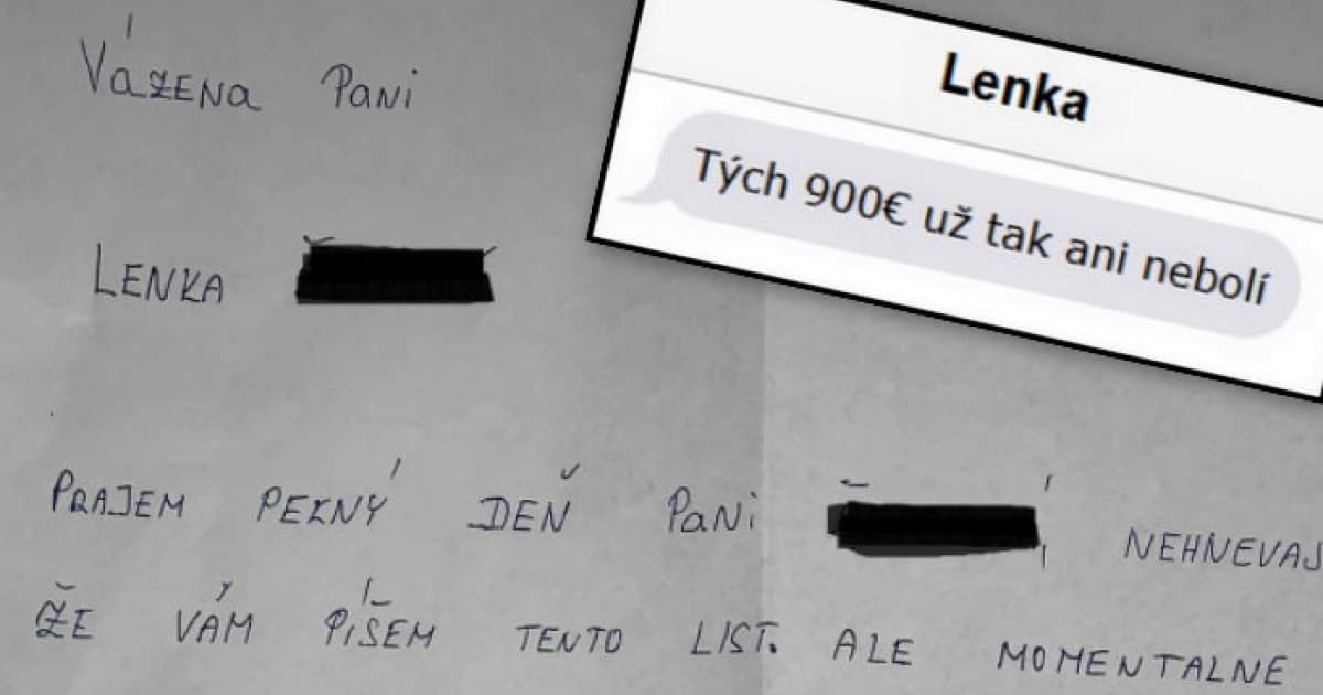 Lenke asi pred rokom ukradli iPhone. Dnes dostala list od samotného zlodeja!