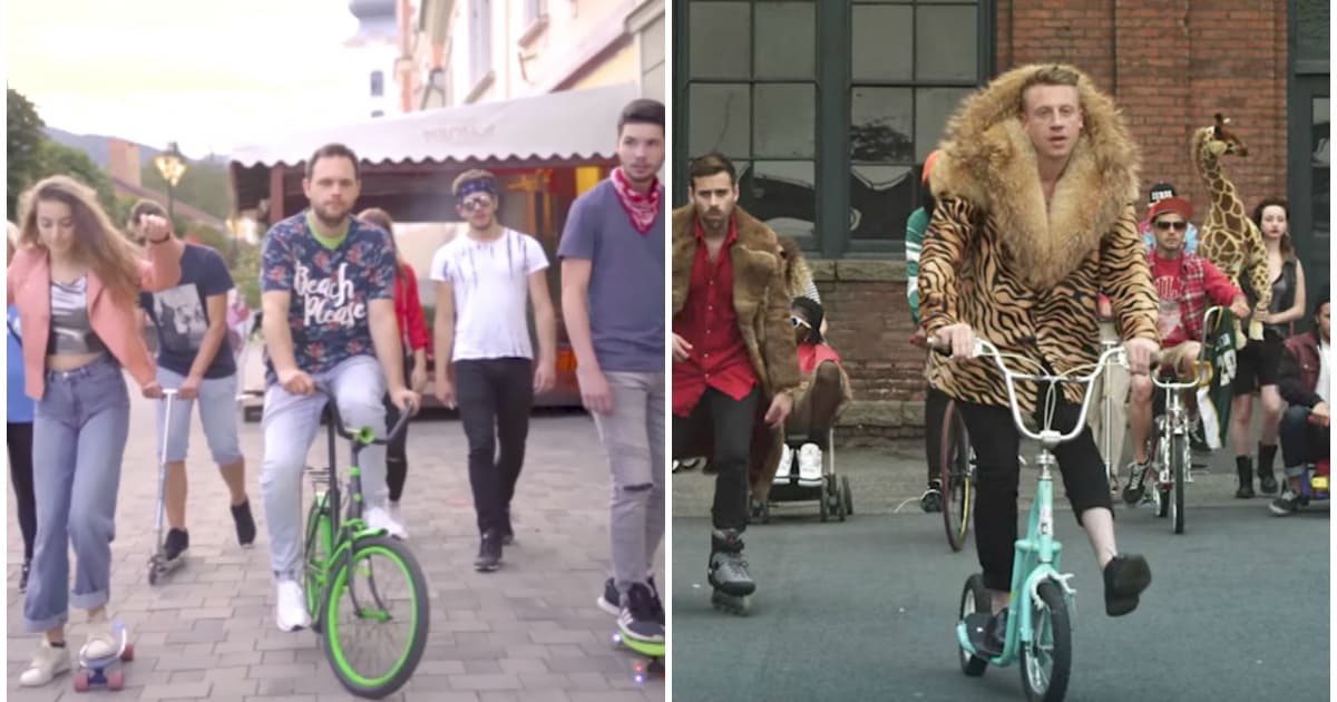 Tento spevák z Rožňavy sa síce nevenuje rapu, no trúfol si prespievať Macklemorov Thrift Shop!