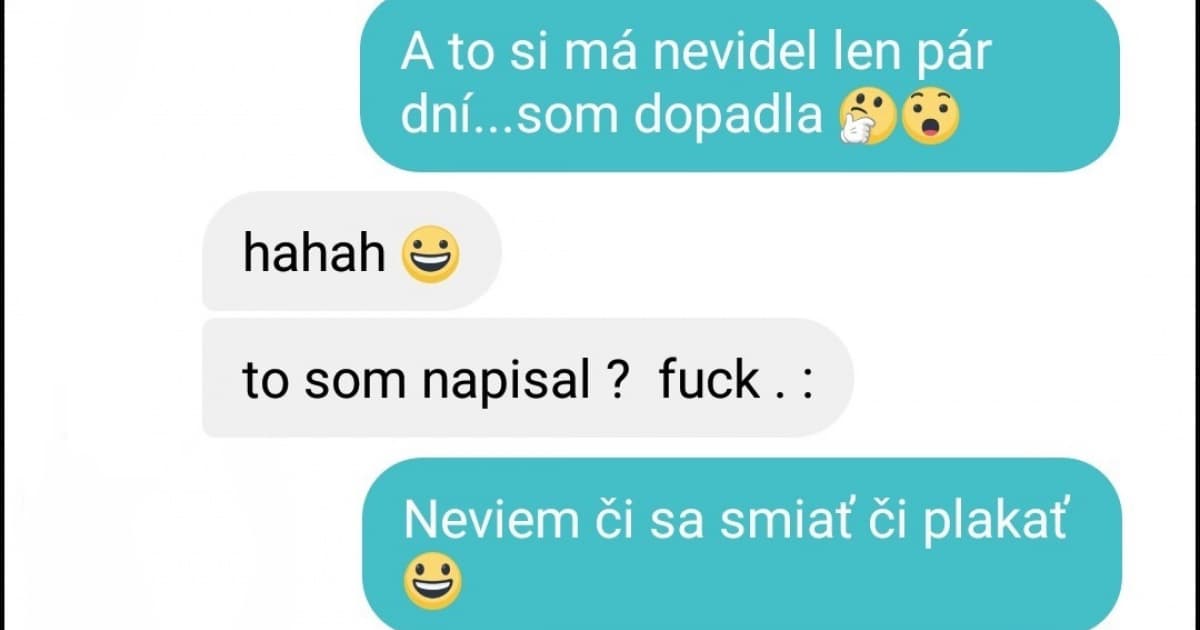 Monike písal frajer. Neverila, čo číta. To ju celé tie roky klamal?