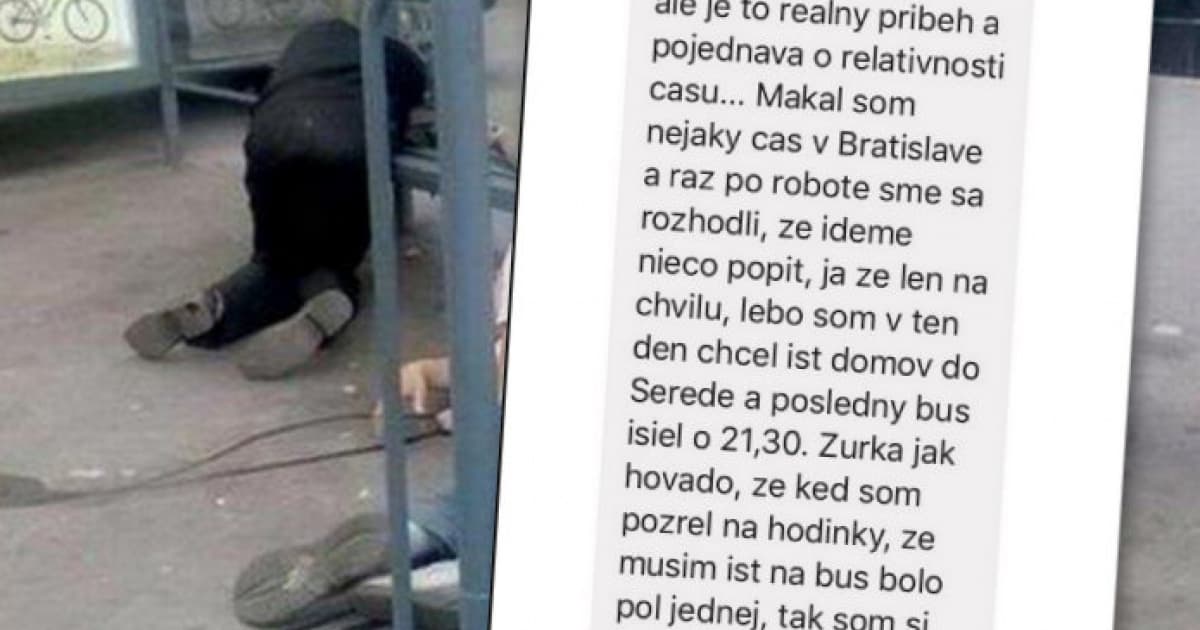 Príbeh o tom, ako poslucháč cestoval napitý z Bratislavy do Serede. Cez Bystricu!