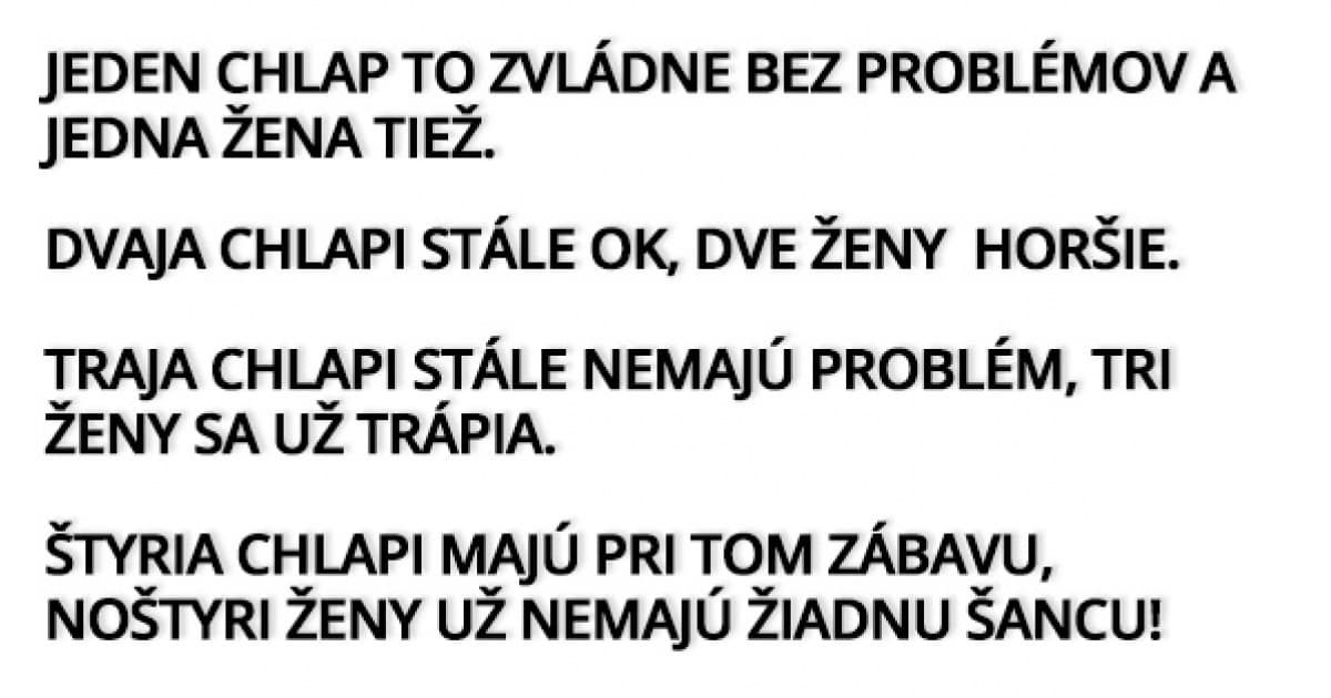 HÁDANKA: Čo je to za činnosť? Ak to dáš, si frajer!