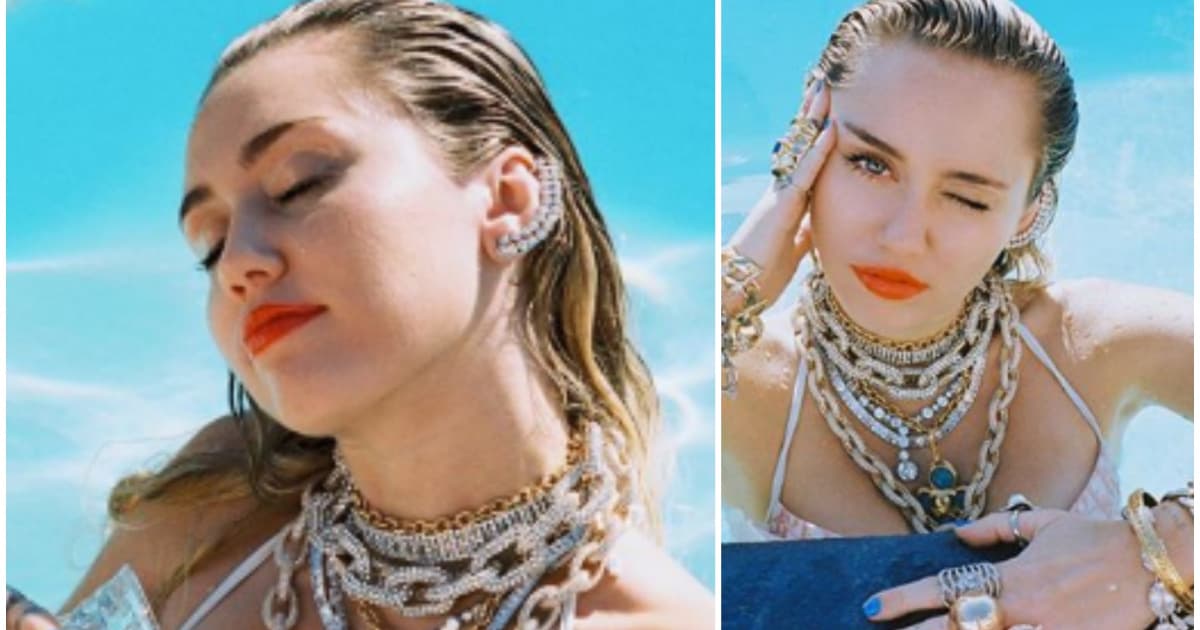 Miley Cyrus pobláznila mužov! Zverejnila pikantné fotky pri bazéne