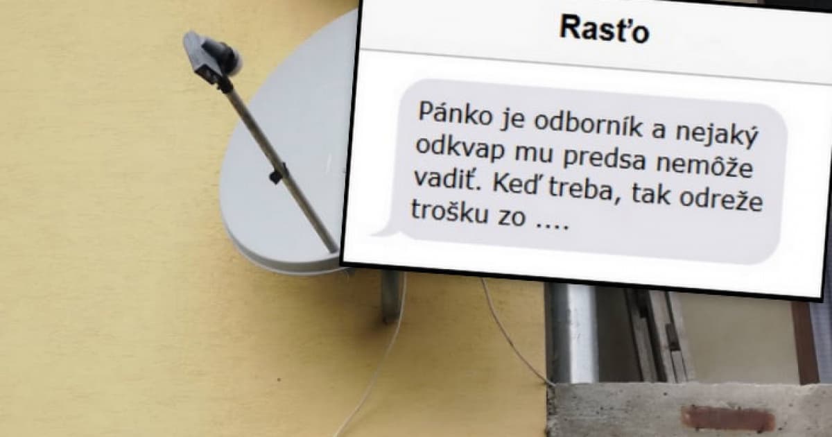 Nezmestil sa mu na stenu satelit, tak to vymyslel jak MacGyver!
