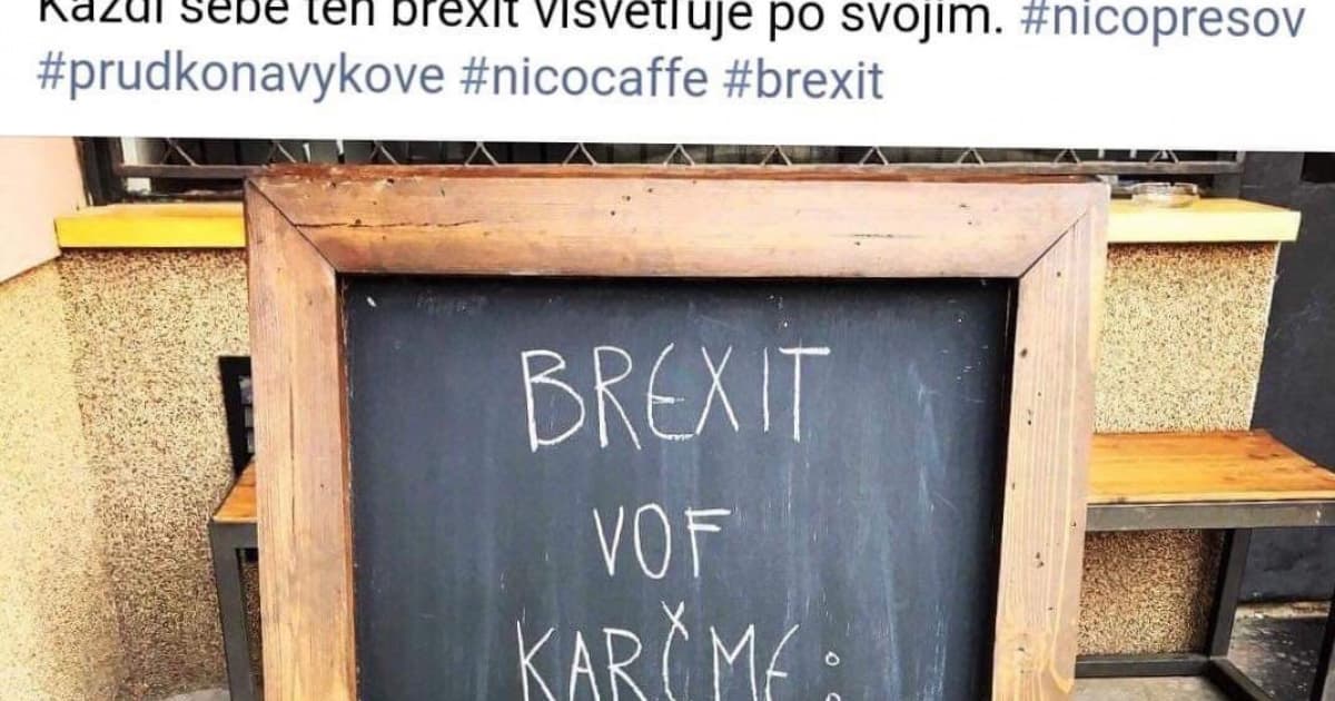 Vysvetlenie brexitu po slovensky. Jasne a stručne!