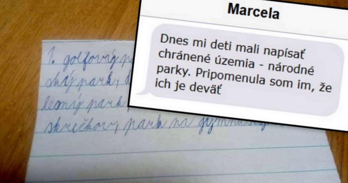 Tretiaci mali za úlohu napísať národné parky. Tento ich vychytal!