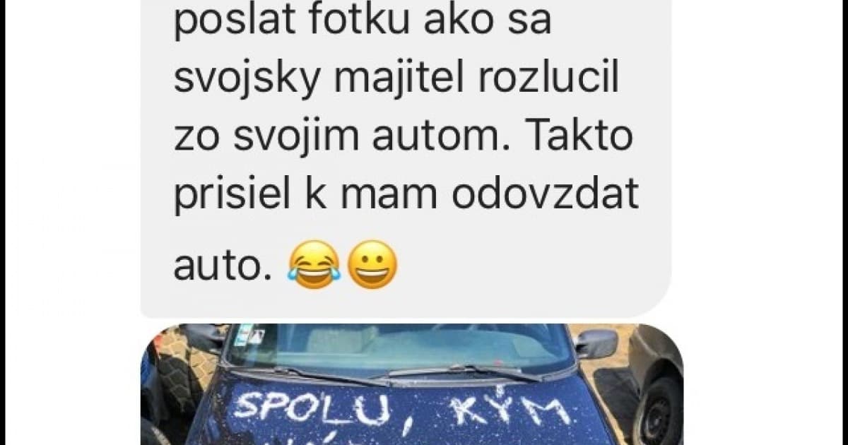 Keď sa musíš rozlúčiť so svojim autom, ale ono ti prirástlo k srdcu