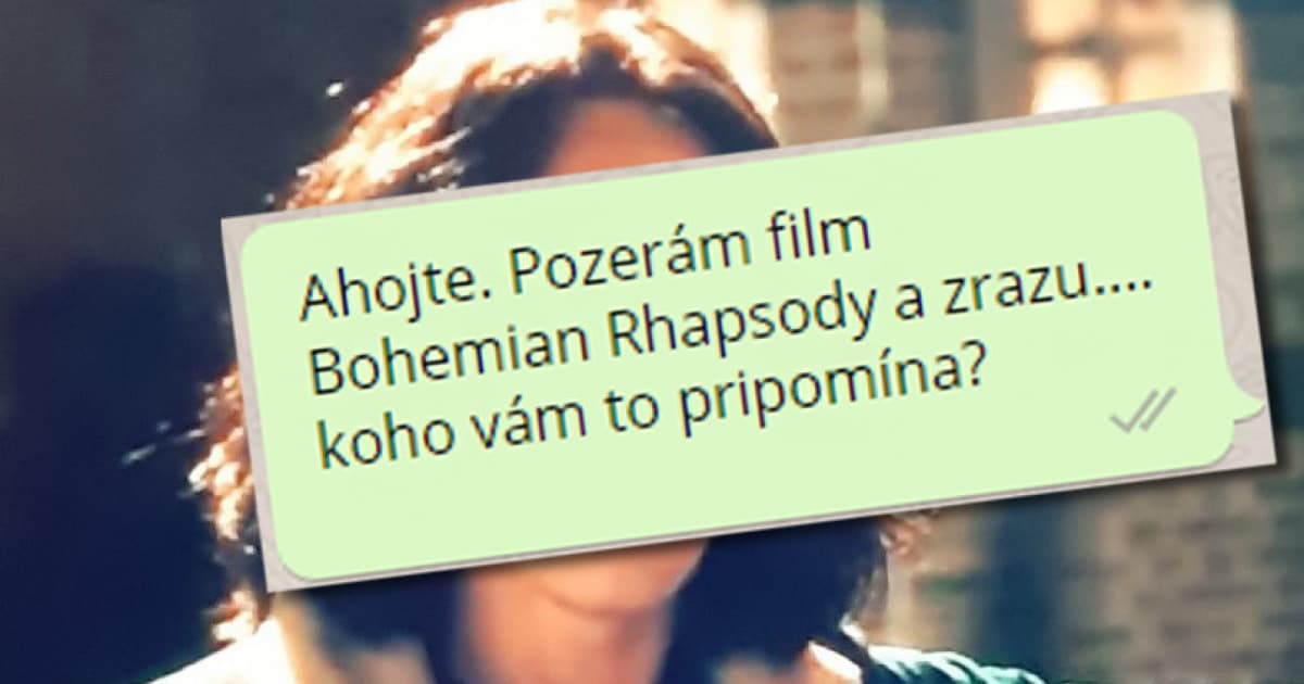 Peter pozeral film Bohemian Rhapsody a zrazu v ňom uvidel známeho slovenského moderátora, humoristu, zabávača