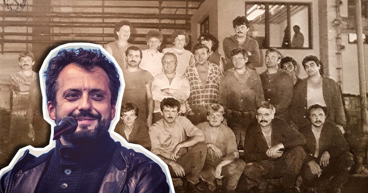 Maroš našiel na tejto starej fotke dvojníka Mariána Čekovského. Vidíš ho tam aj ty?