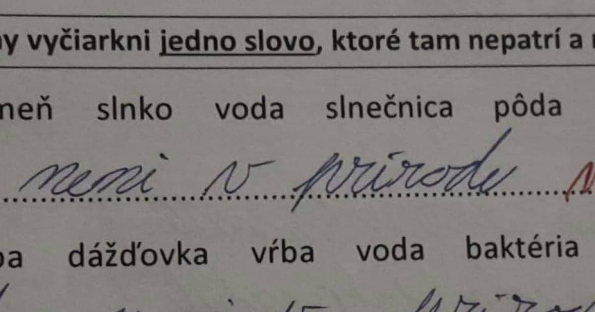 Mal vyškrtnúť jedno slovo a napísať dôvod. Išiel na to logicky!