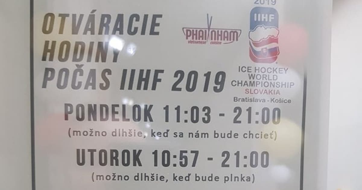 Otváracie hodiny ázijskej reštiky nemajú chybu
