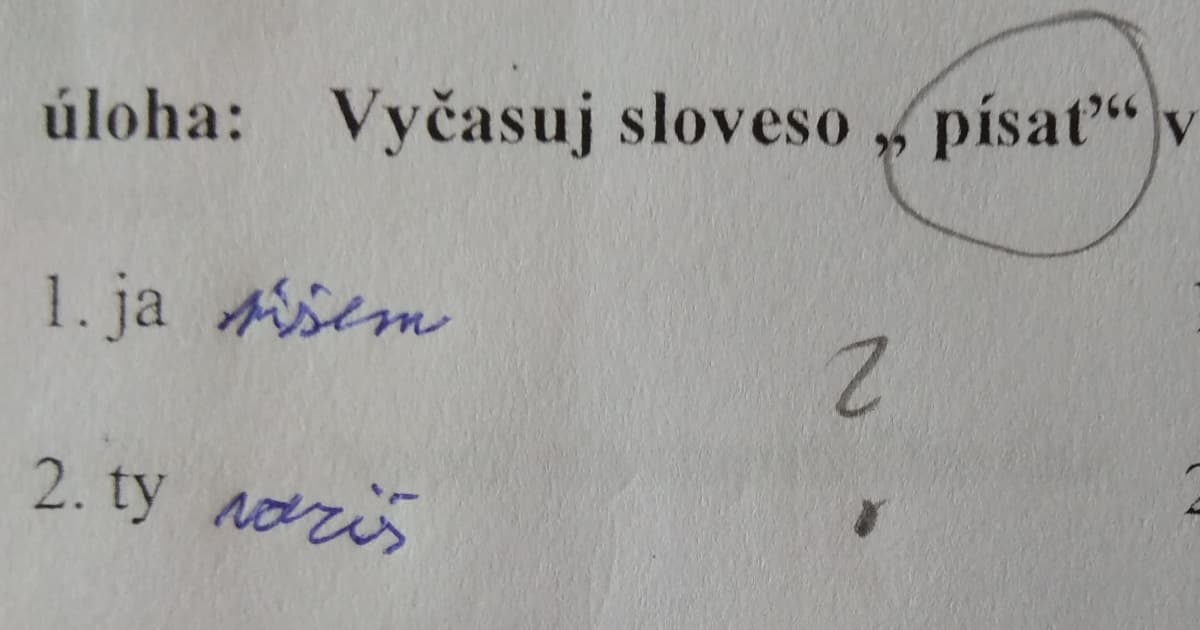 Alena: „Učím na špeciálnej škole a opakujeme slovesá. Tak sa zadarilo.“