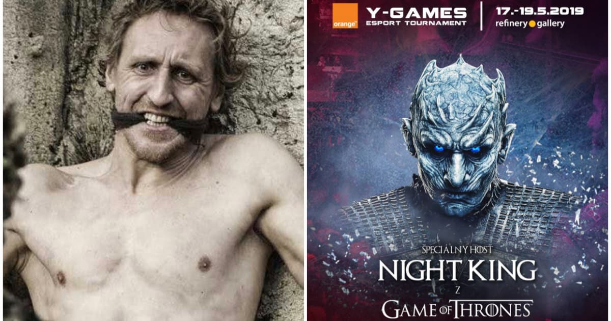 Slovák Vladimír Furdík, Night King z Game of Thrones, ovládne festival VÚB Y-Con 2019
