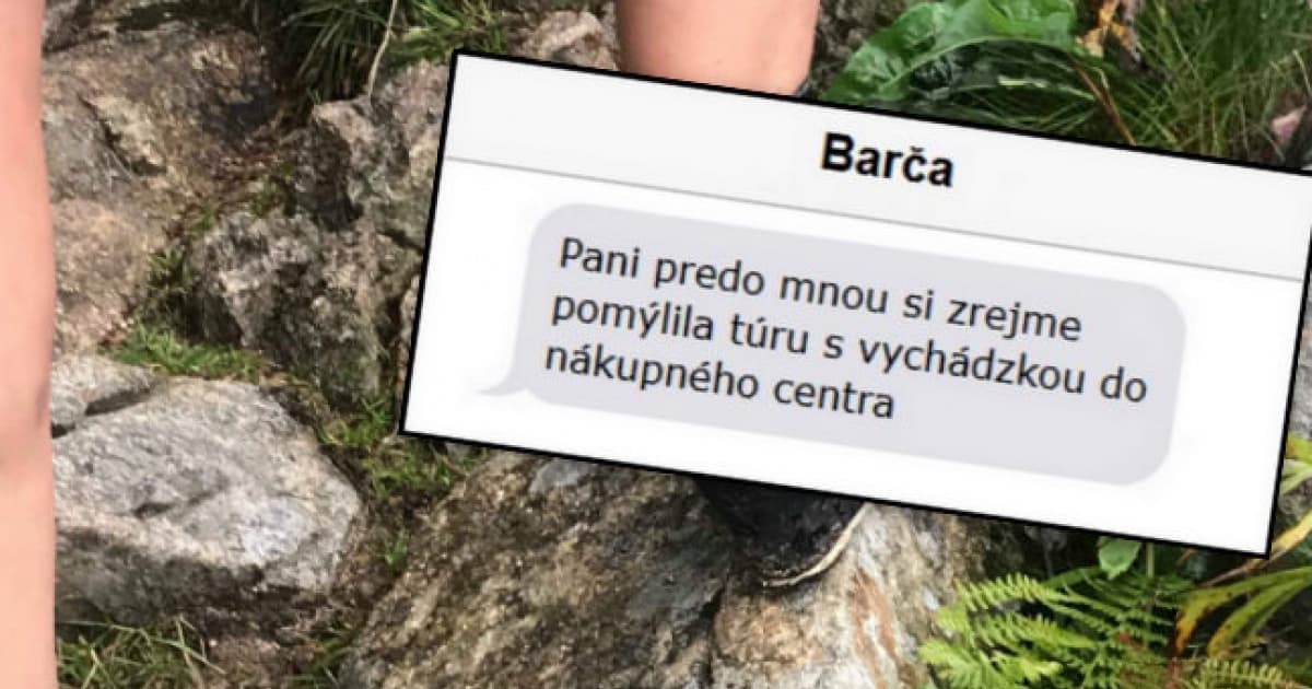 Cez víkend na Roháčoch aj takáto žena. Sleduj, čo má obuté!