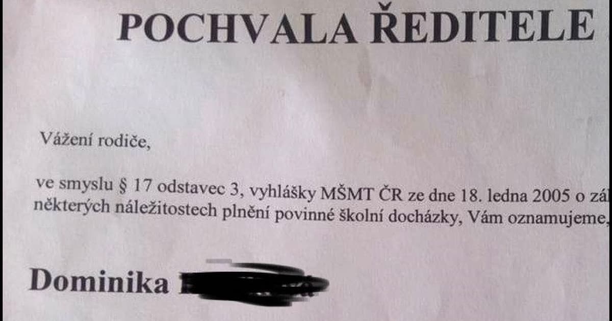 Domov priniesla pochvalu od riaditeľa. Posledná veta ich však celkom šokovala