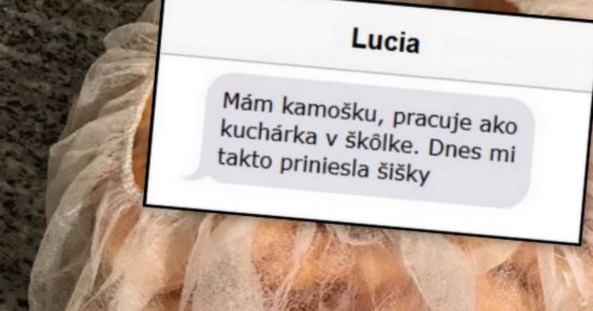 Kamarátka jej z práce doniesla šišky. Vo veľmi zaujímavom balení