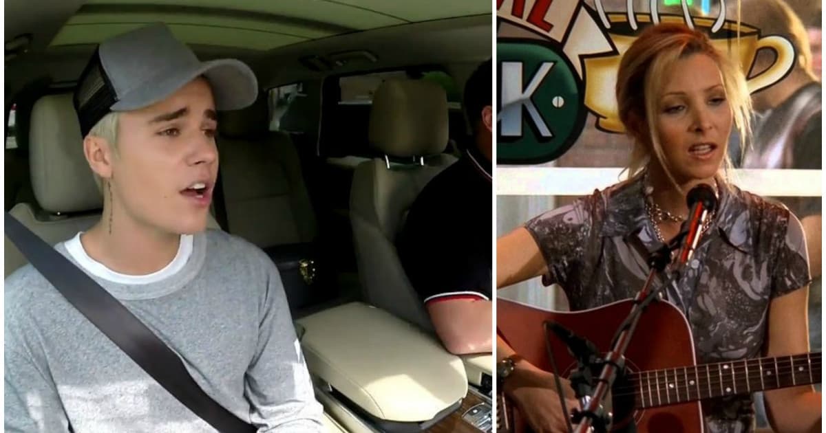 Justin Bieber opäť hosťom Carpool Karaoke. s Jamesom Cordenom si zaspieval Phoebenu pieseň Smradľavá mačka