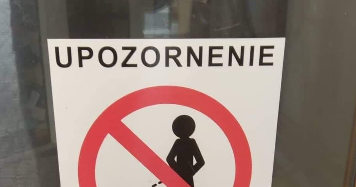 V Komárne sa objavilo upozornenie, pri ktorom si každý rozmyslí svoje konanie