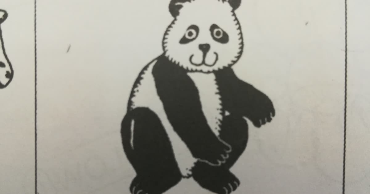 Za úlohu mal doplniť správne písmená. Pri PANDE sa tak trošku pomýlil!