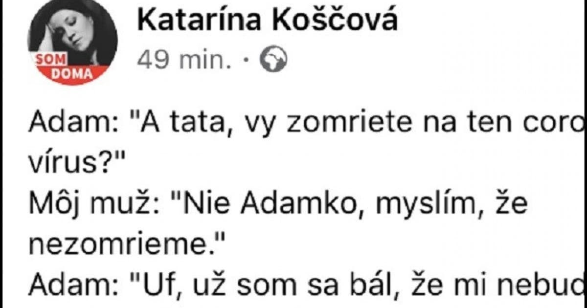 Speváčka Katka Koščová riešila doma zásadnú otázku svojho syna