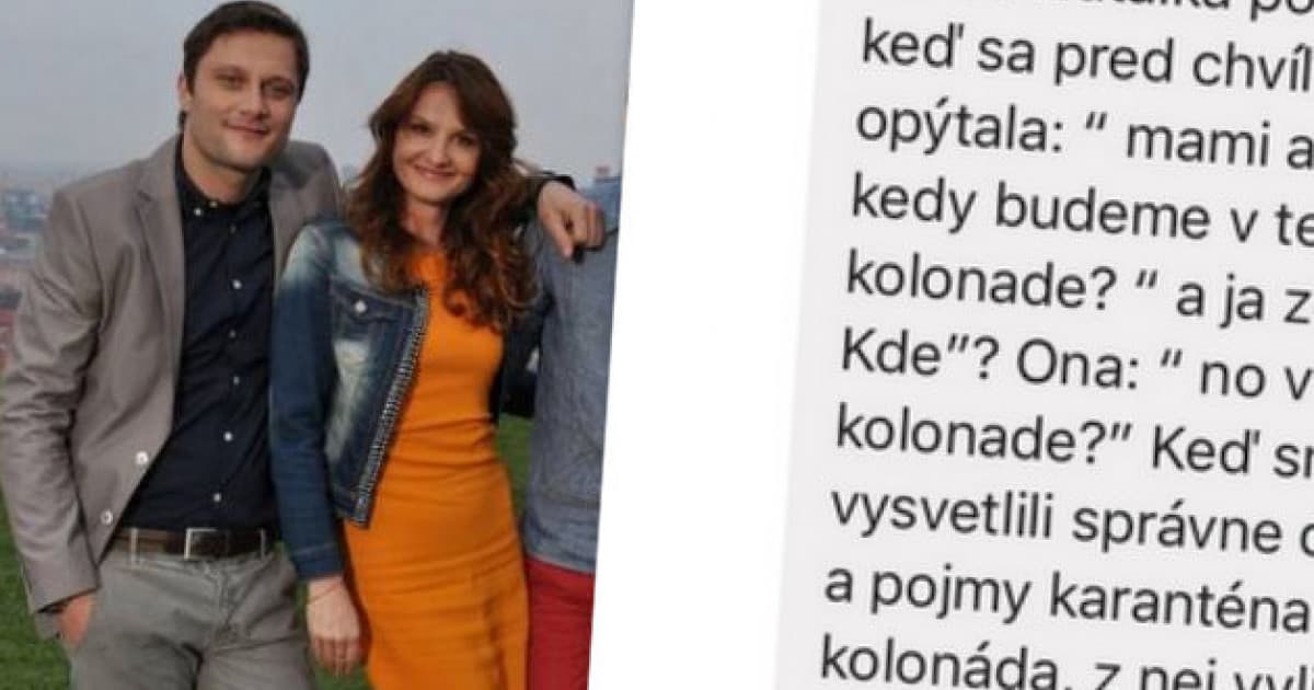 „Dokedy budeme v tej kolonáde?,“ spýtala sa Natália svojej mamy