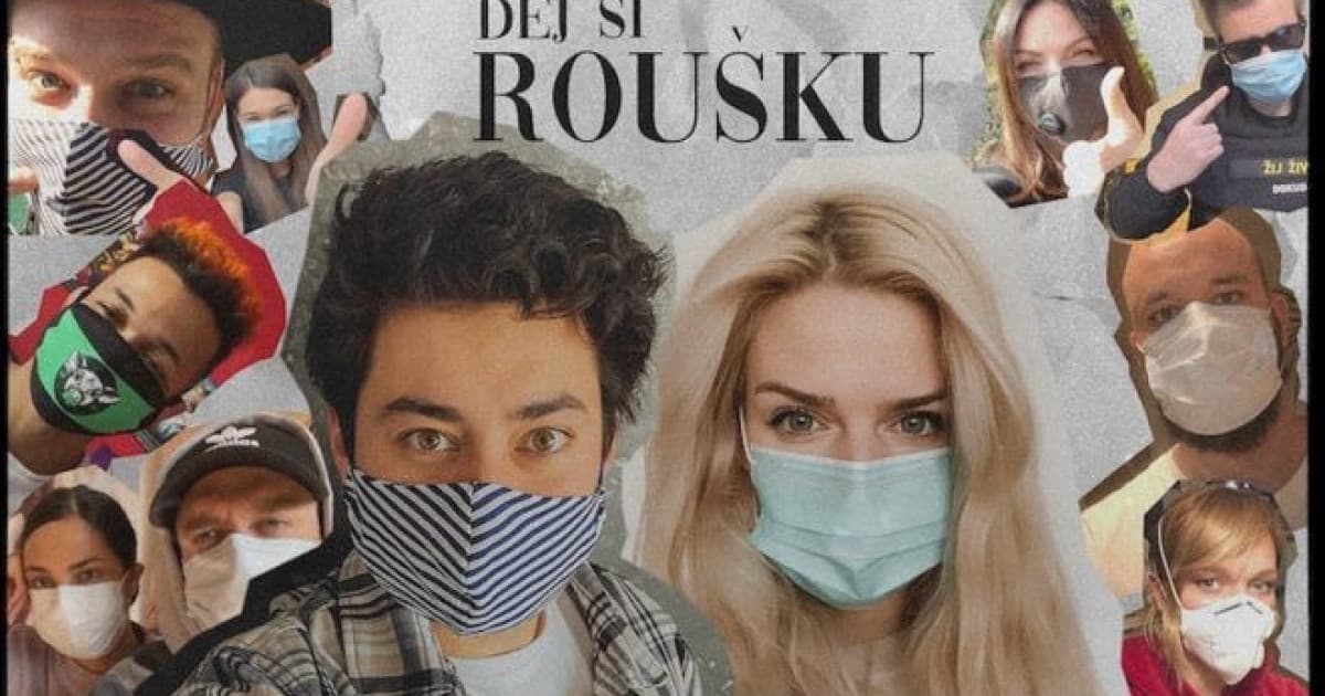 Dej si roušku - český hit, ktorý vznikol za 29 hodín, nazbieral za 4 dni viac ako 1 milión videní!