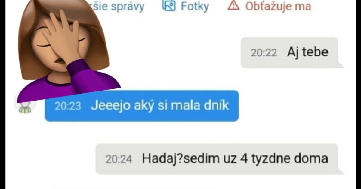 Na Pokec asi ešte nedorazila informácia, že vonku zúri koronavírus