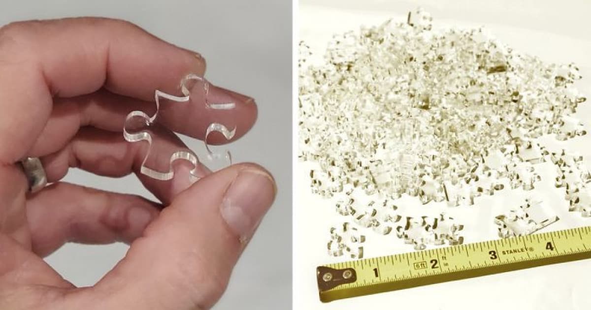 Tieto transparentné puzzle preveria tvoju trpezlivosť! Trúfaš si na všetky 4 úrovne náročnosti?