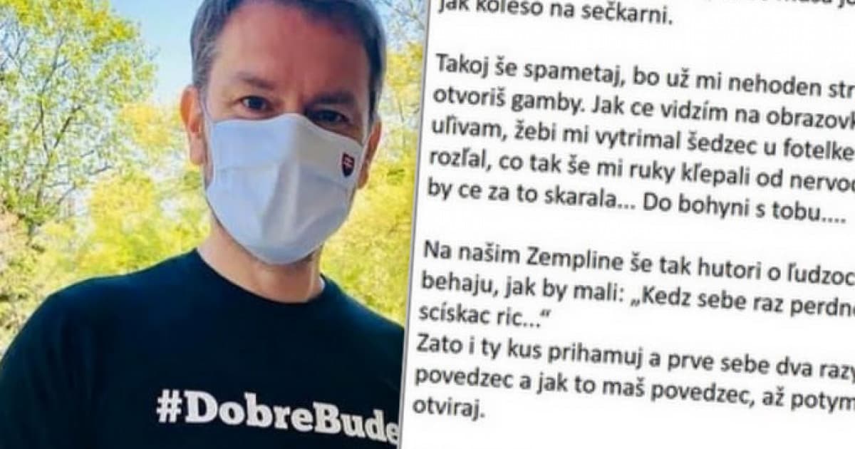 Východniari poslali Igorovi Matovičovi otvorený list: „Snáď sa pán premiér neurazí“
