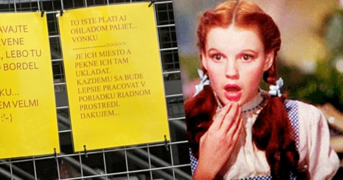 V Žiline sa objavil vtipný, ale zároveň drsný odkaz pre zamestnancov